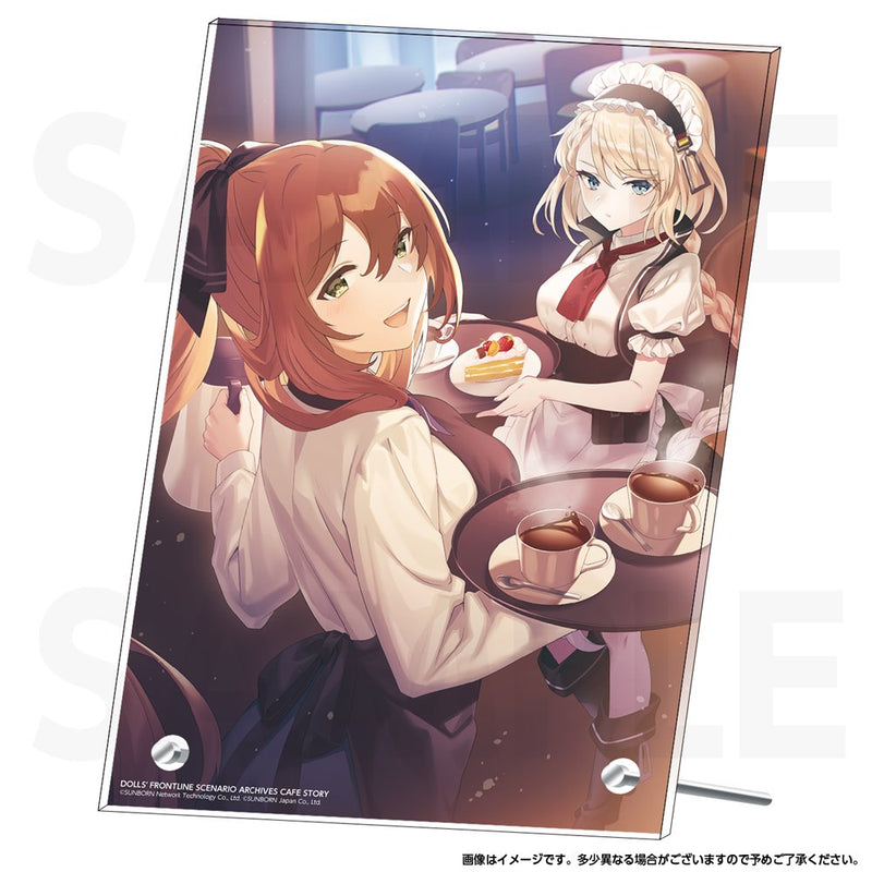 【新品】ドールズフロントライン シナリオアーカイブス【カフェストーリー】 アクリルプレートセット【書籍+ポストカードセット】 / 株式会社MAGES. 発売日:2023年08月頃