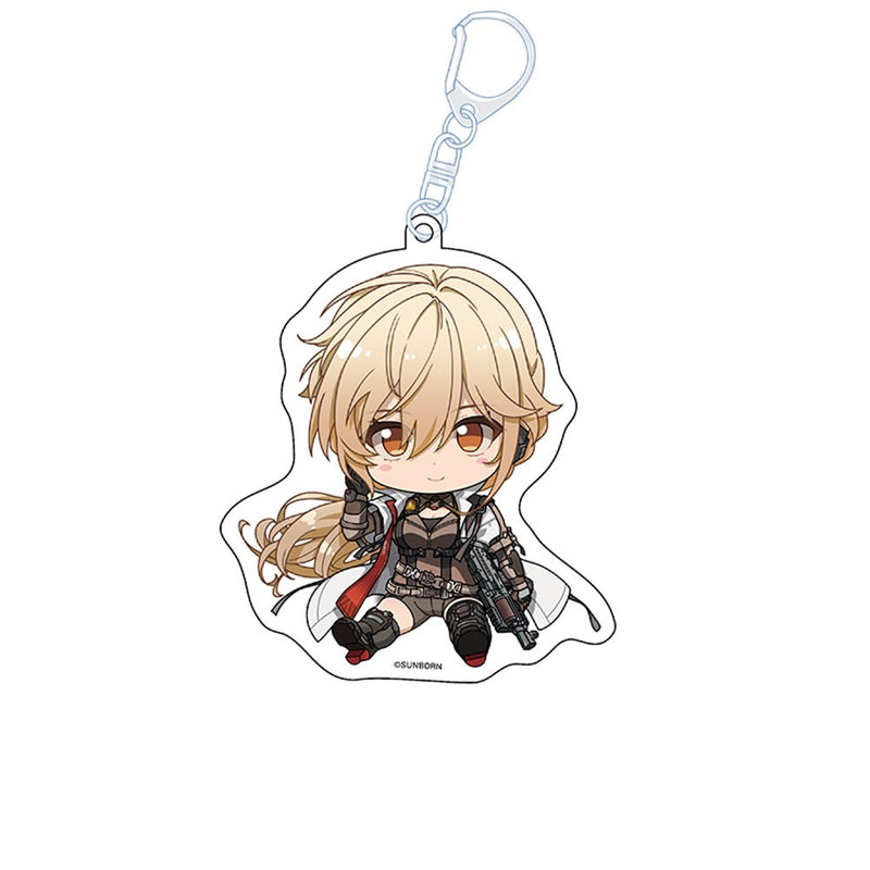 【新品】ドールズフロントライン2：エクシリウム ぺたん娘アクリルキーホルダー グローザ / ペンギンパレード 発売日:2025年09月頃