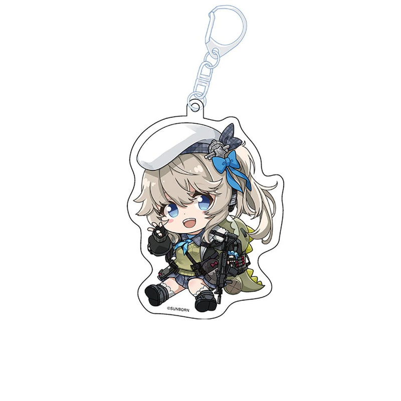 【新品】ドールズフロントライン2：エクシリウム ぺたん娘アクリルキーホルダー ヴェプリー / ペンギンパレード 発売日:2025年09月頃