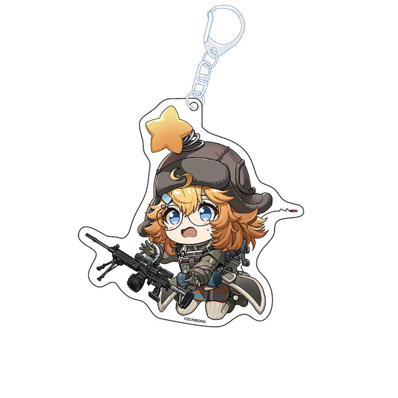 【新品】ドールズフロントライン2：エクシリウム ぺたん娘アクリルキーホルダー リッタラ / ペンギンパレード 発売日:2025年09月頃
