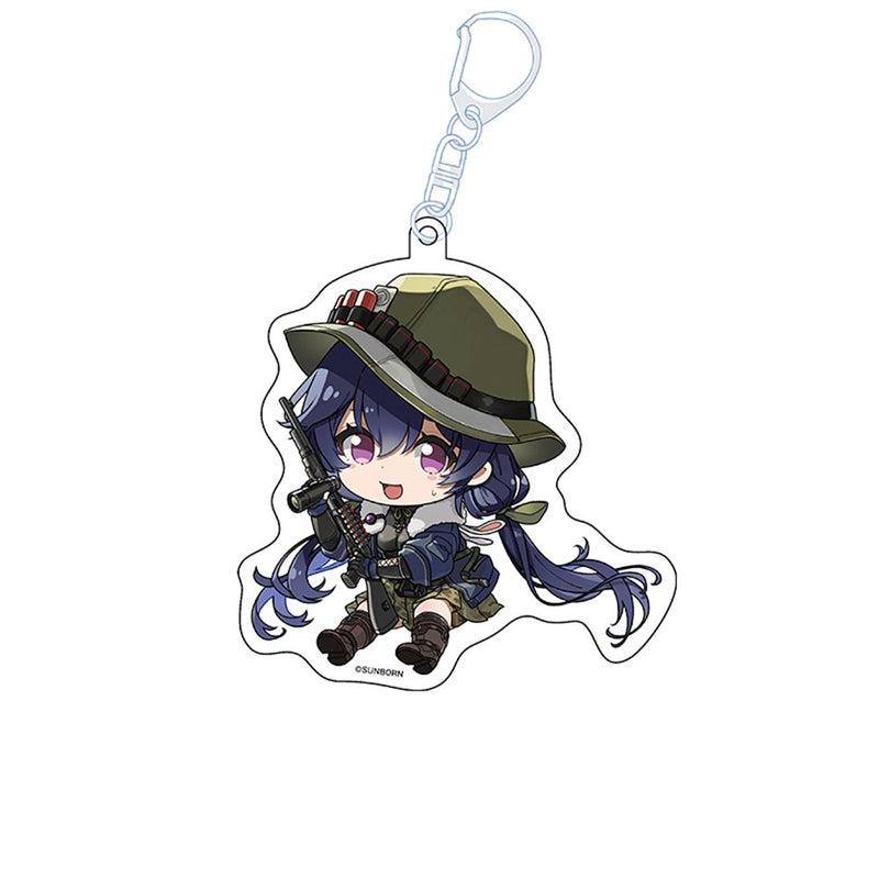 【新品】ドールズフロントライン2：エクシリウム ぺたん娘アクリルキーホルダー ロッタ / ペンギンパレード 発売日:2025年09月頃