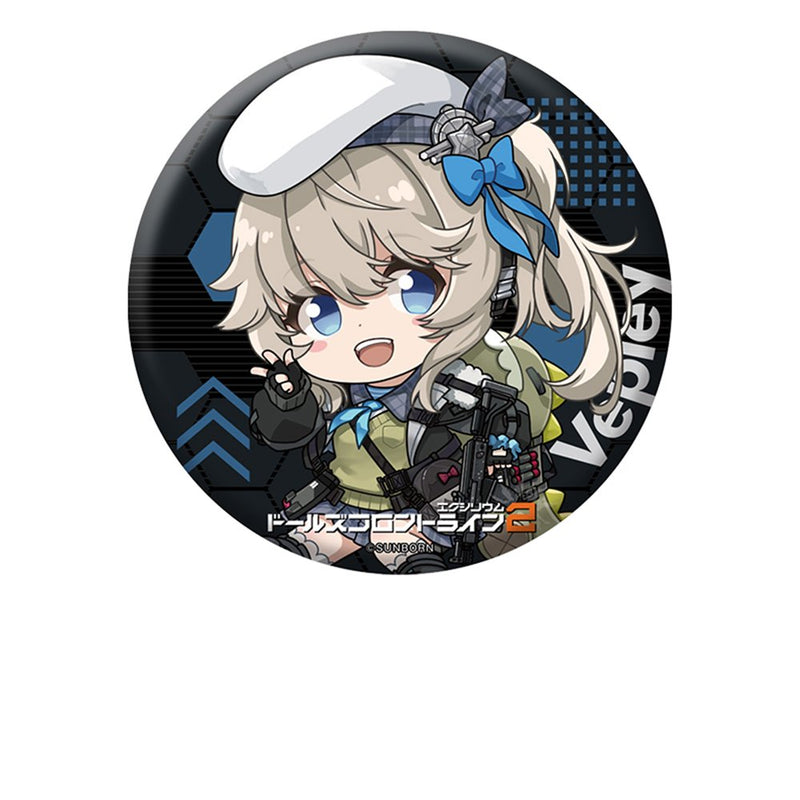 【新品】ドールズフロントライン2：エクシリウム ぺたん娘缶バッジ ヴェプリー / ペンギンパレード 発売日:2025年09月頃