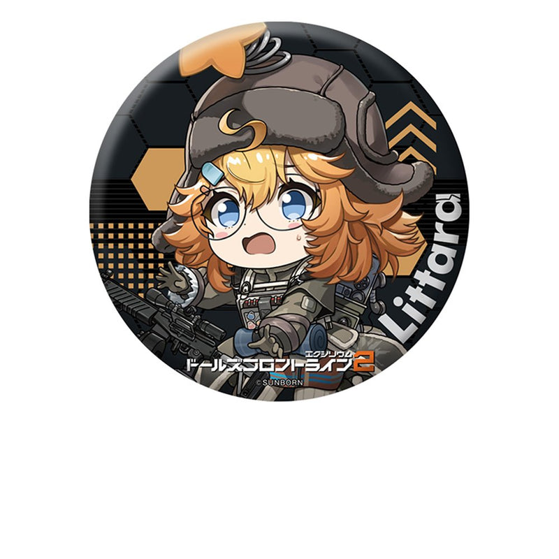 【新品】ドールズフロントライン2：エクシリウム ぺたん娘缶バッジ リッタラ / ペンギンパレード 発売日:2025年09月頃