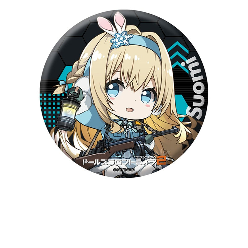 【新品】ドールズフロントライン2：エクシリウム ぺたん娘缶バッジ スオミ / ペンギンパレード 発売日:2025年09月頃
