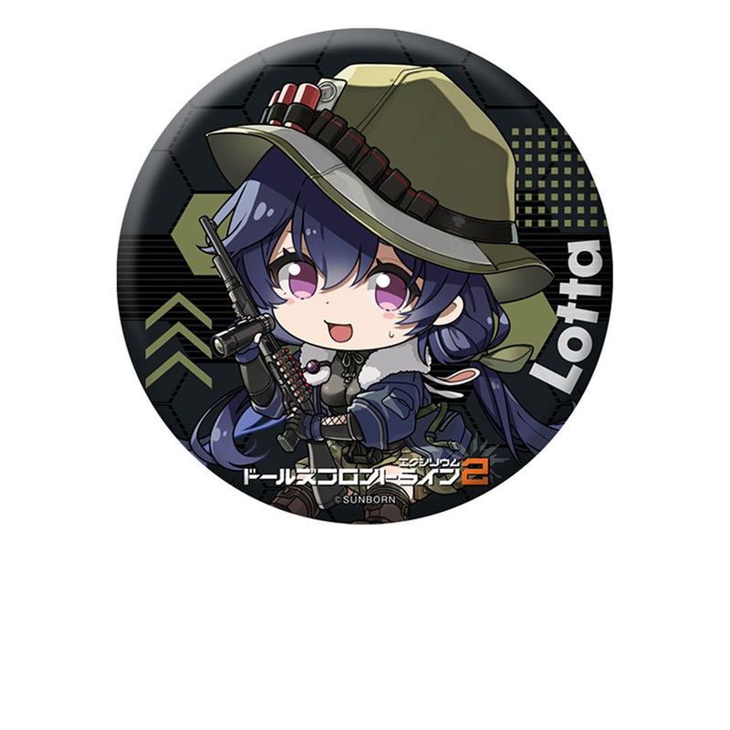 【新品】ドールズフロントライン2：エクシリウム ぺたん娘缶バッジ ロッタ / ペンギンパレード 発売日:2025年09月頃