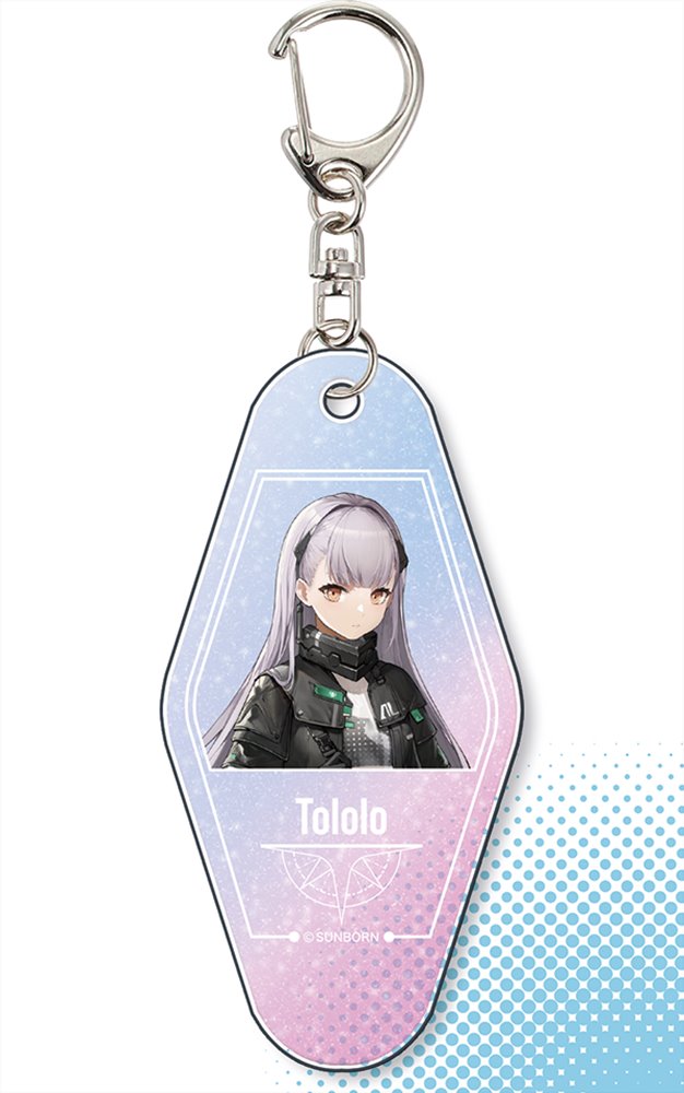 【新品】ドールズフロントライン2 トロロ ホテルキーホルダー / サンボーンジャパン 発売日:2025年03月頃