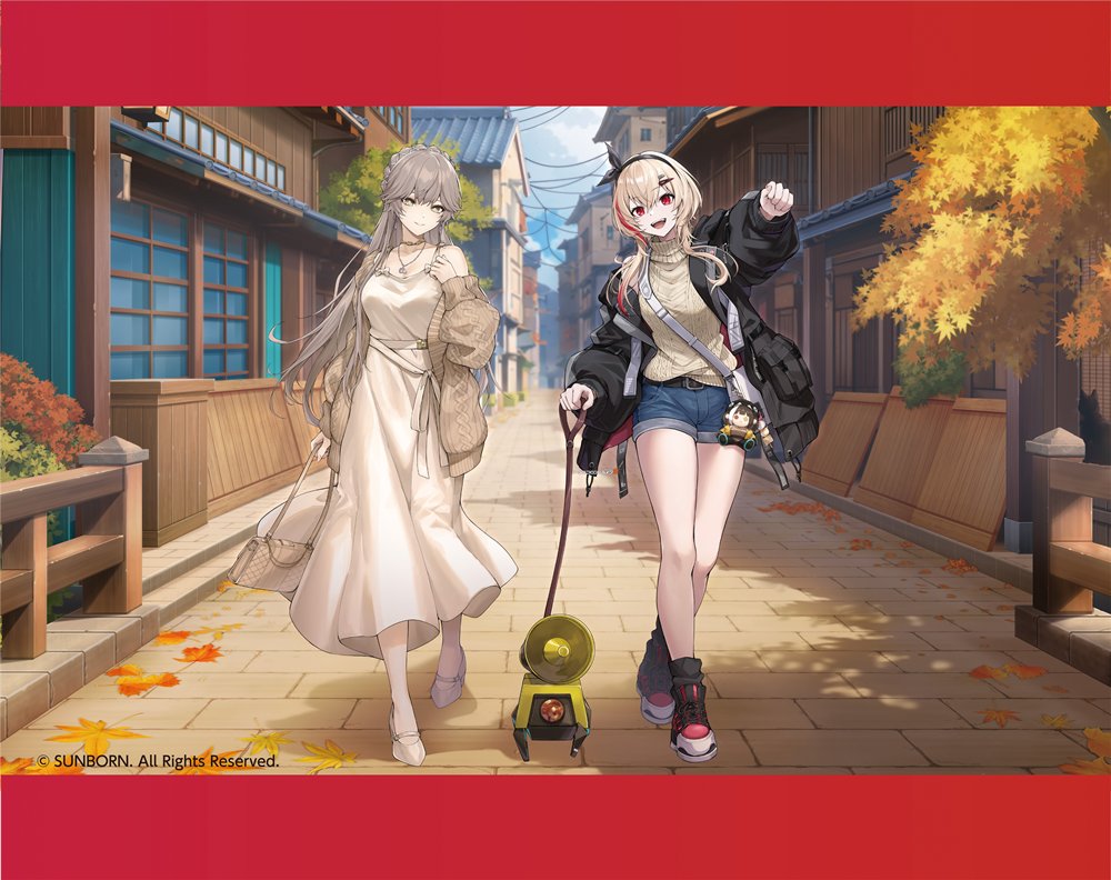 新品】ドールズフロントライン2 描き下ろし Wスエード B2タペストリー