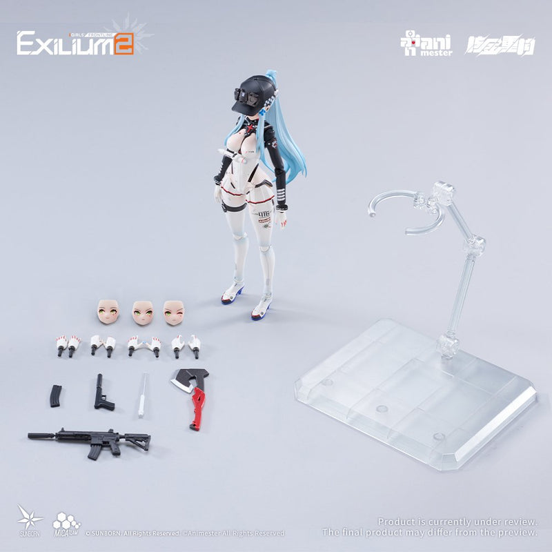 【新品】核金重構(Nuclear Gold Reconstruction) ドールズフロントライン2:エクシリウム クルカイ-スピードスター クルカイ 1/12 完成品アクションフィギュア / AniMester×核金重構 発売日:2026年12月頃