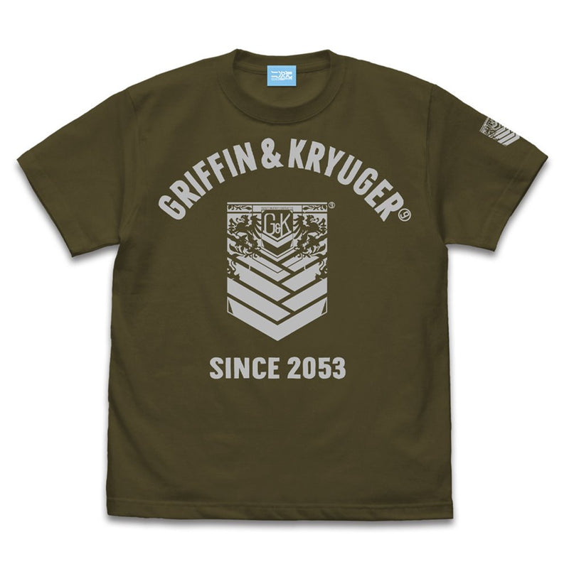【新品】ドールズフロントライン グリフィンロゴ Tシャツ/MOSS/L / コスパ 発売日:2022年05月頃