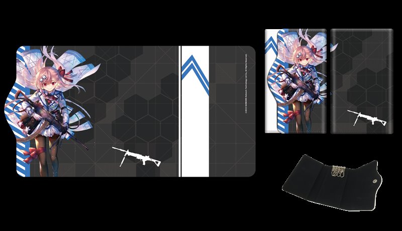 【新品】ドールズフロントライン キーケース 03 ネゲヴ / カナリア 発売日:2019年03月頃