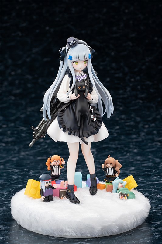 【輸入品】ドールズフロントライン 1/7 HK416 黒猫の贈り物 Ver.(6970132990187) / hobbymax