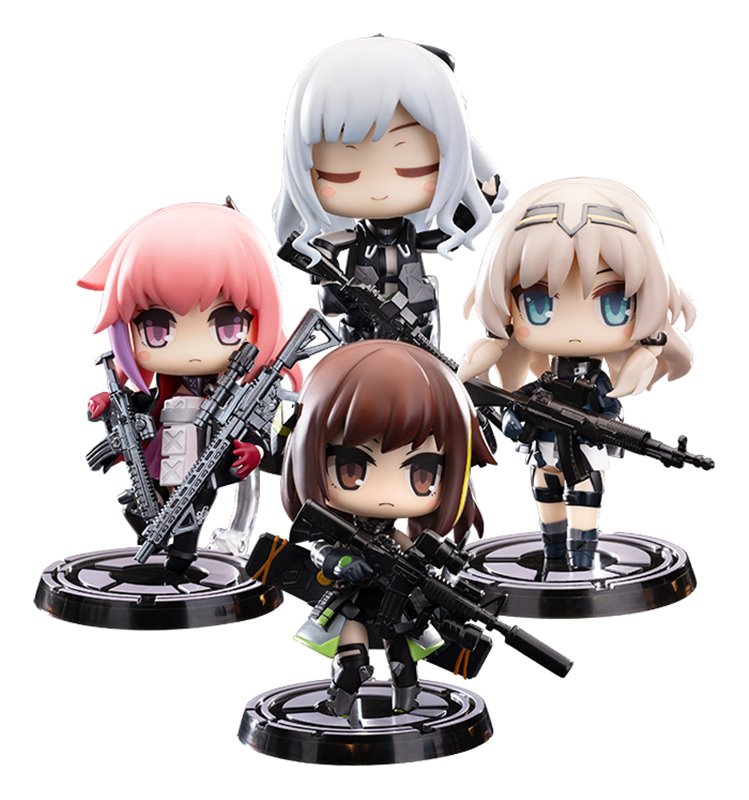 【新品】MINICRAFTシリーズ デフォルメ可動フィギュア ドールズフロントライン 反逆小隊 Ver. / Hobbymax 発売日:2021年07月頃