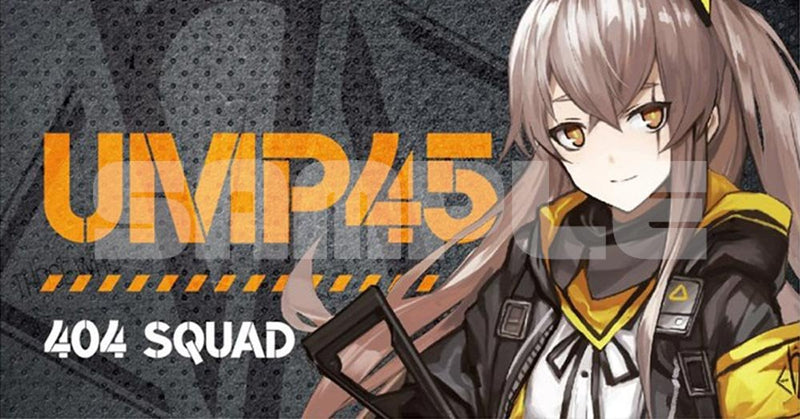 【新品】ドールズフロントライン キャラクターワッペン7 UMP45 / アキバホビー／株式会社イザナギ 発売日:2019年07月頃
