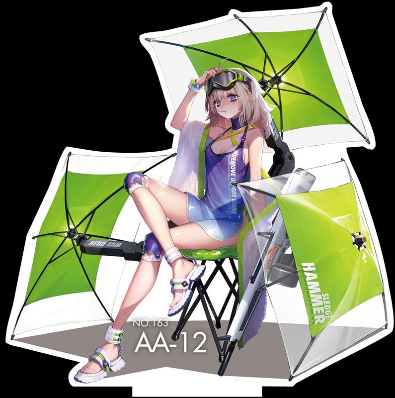 【新品】ドールズフロントライン 戦術人形コレクション　ビーチソルジャーズ　AA-12　“日はまだ昇らない” / サンボーンジャパン 発売日:2019年12月頃
