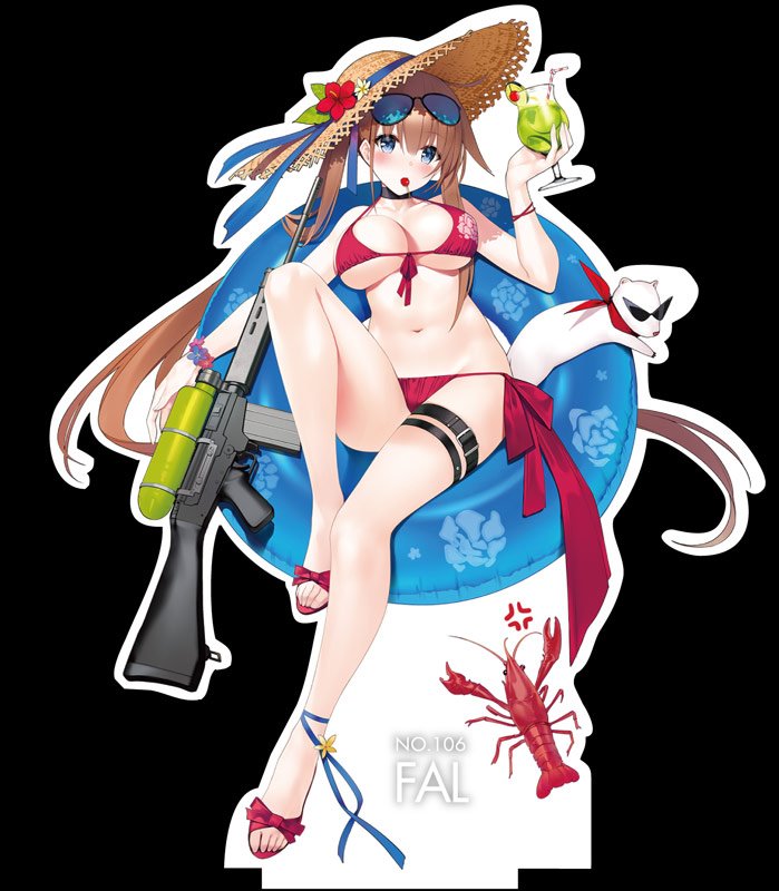 【新品】ドールズフロントライン 戦術人形コレクション　ビーチソルジャーズ　FAL　“FALの夏” / サンボーンジャパン 発売日:2019年12月頃