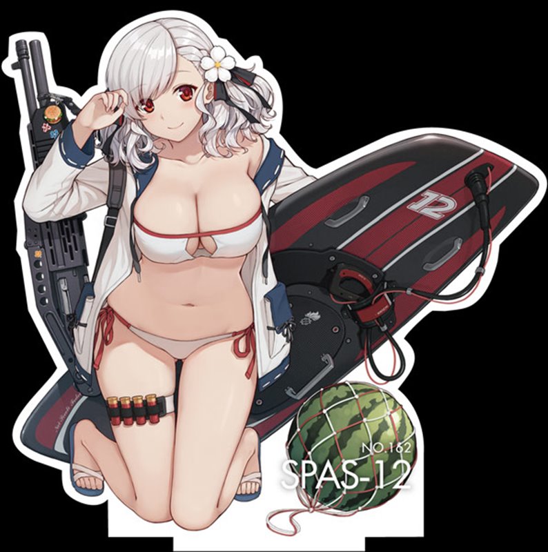 【新品】ドールズフロントライン 戦術人形コレクション　ビーチソルジャーズ　SPAS-12　“盛夏の果実” / サンボーンジャパン 発売日:2019年12月頃