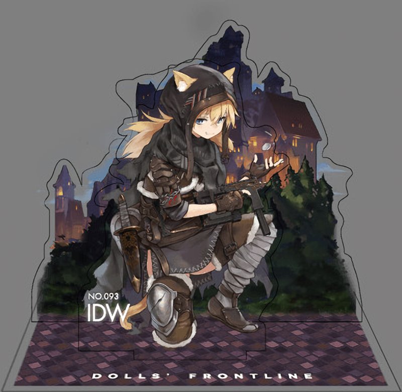 【新品】ドールズフロントライン 戦術人形コレクション 暗黒迷宮 IDW マントと猫耳 / サンボーンジャパン 発売日:2020年01月頃