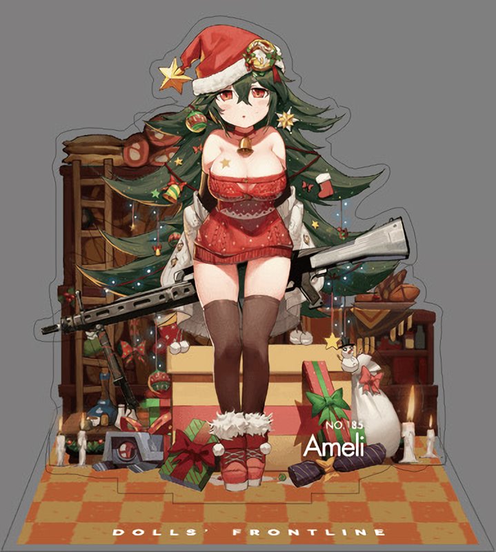 【新品】ドールズフロントライン 戦術人形コレクション スノーフェアリー Ameli プレゼント売りのクリスマスツリー / サンボーンジャパン 発売日:2020年01月頃