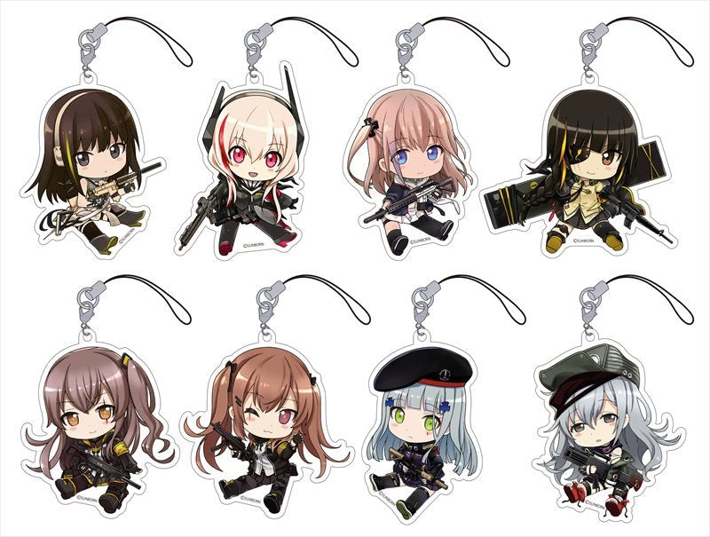 【新品】ドールズフロントライン ぺたん娘トレーディングアクリルストラップ 1BOX / ペンギンパレード 発売日:2019年02月28日