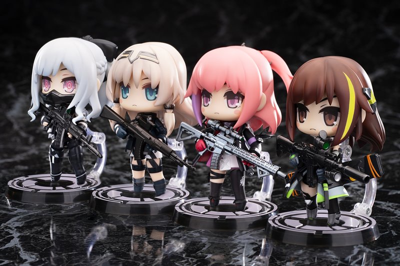 【新品】HOBBYMAX MINICRAFTシリーズ デフォルメ可動フィギュア ドールズフロントライン 反逆小隊 全4種セット / HOBBYMAX 発売日:2021年04月頃