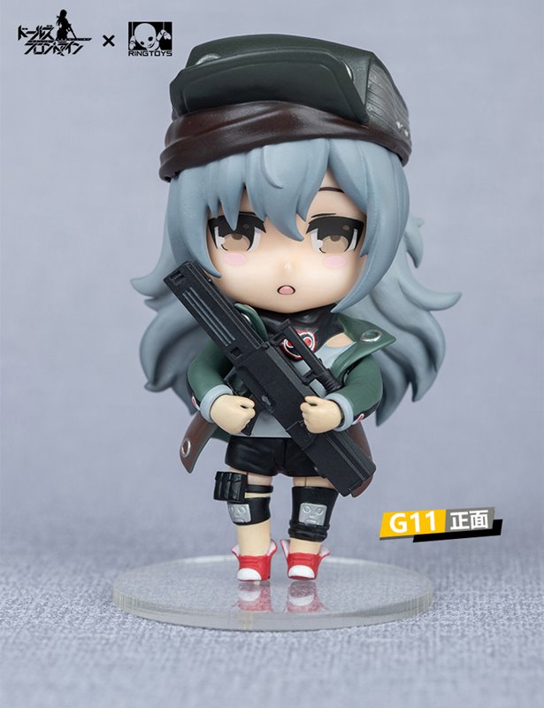 【新品】『ドールズフロントライン』404小隊 公式可動フィギュア 4体セット / RingToys 発売日:2019年04月頃