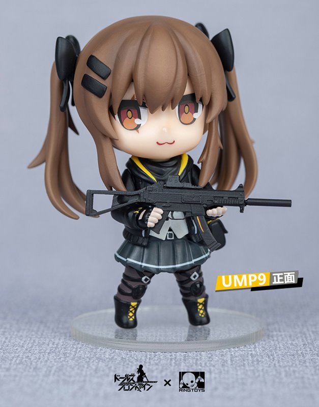 【新品】『ドールズフロントライン』404小隊 公式可動フィギュア 4体セット / RingToys 発売日:2019年04月頃