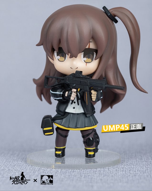 【新品】『ドールズフロントライン』404小隊 公式可動フィギュア 4体セット / RingToys 発売日:2019年04月頃